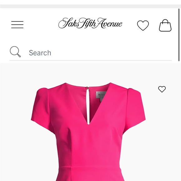 Milly Pink dress size 4 - Picture 12 of 13